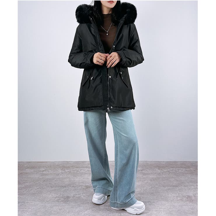 【2025AW新作】裏ファー付きモッズコート | CLOTHY | 詳細画像7 