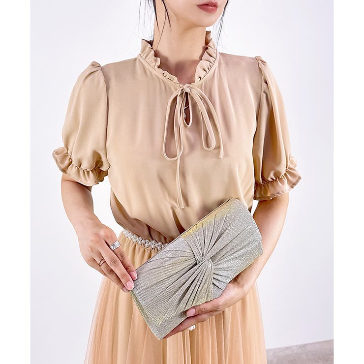 【2025AW新作】ツイストデザインパーティバッグ | CLOTHY | 詳細画像12 