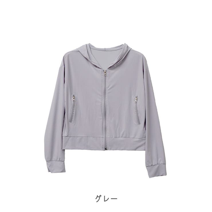 【2026SS新作】接触冷感ショートジップパーカー | CLOTHY | 詳細画像18 