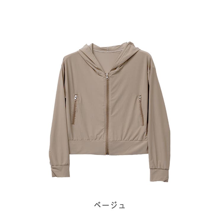 【2026SS新作】接触冷感ショートジップパーカー | CLOTHY | 詳細画像19 