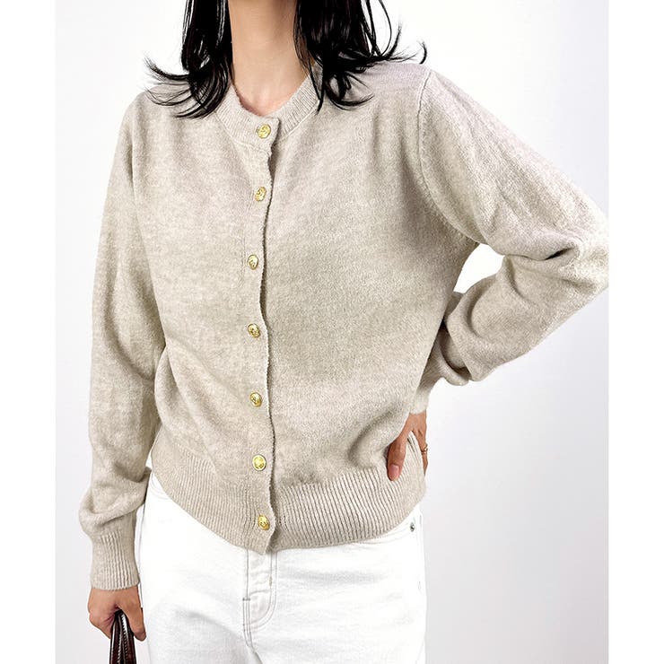 【2025AW新作】金ボタンニットカーディガン | CLOTHY | 詳細画像12 