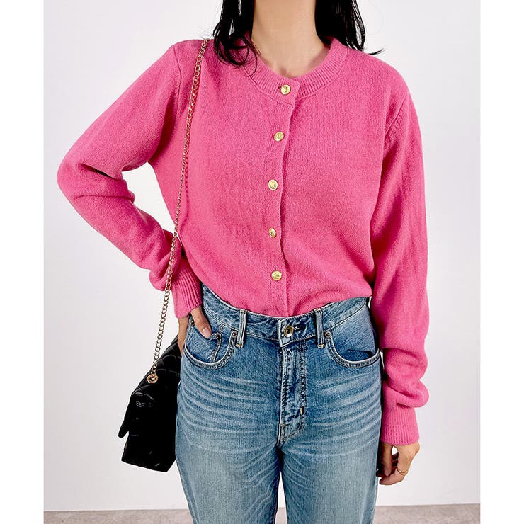 【2025AW新作】金ボタンニットカーディガン | CLOTHY | 詳細画像15 