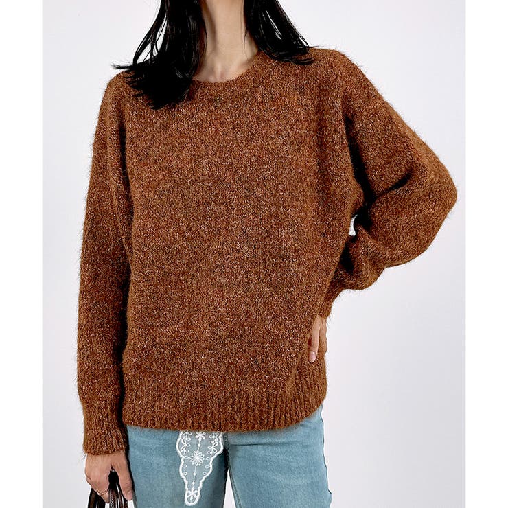 【2025AW新作】ミックスニットチュニック | CLOTHY | 詳細画像8 