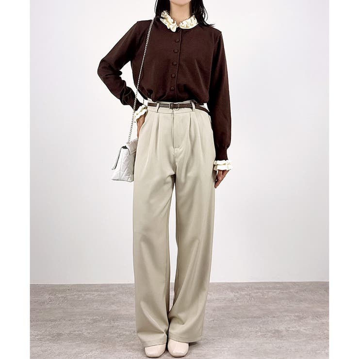 【2025AW新作】配色モチーフニットカーディガン | CLOTHY | 詳細画像21 