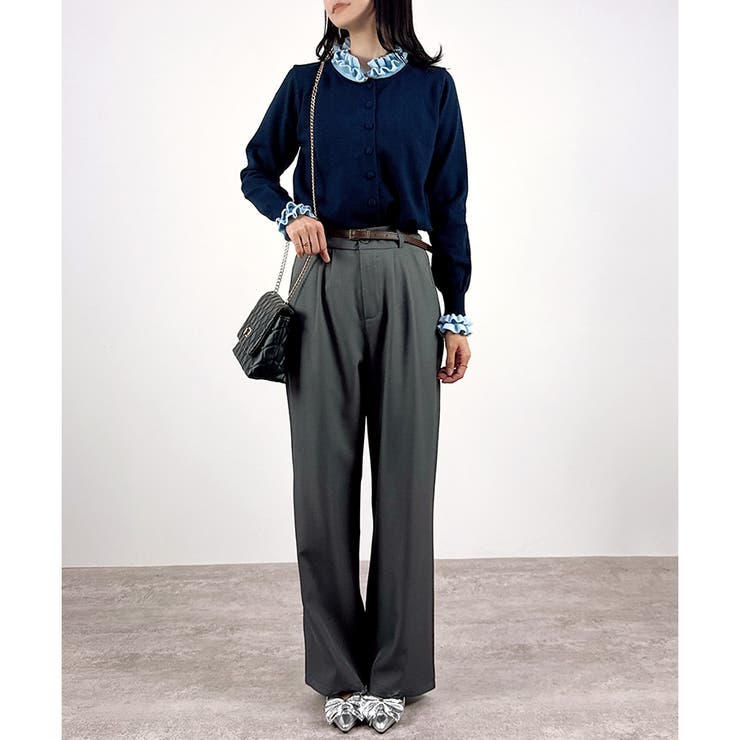 【2025AW新作】配色モチーフニットカーディガン | CLOTHY | 詳細画像27 