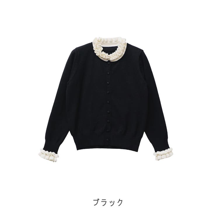 【2025AW新作】配色モチーフニットカーディガン | CLOTHY | 詳細画像33 