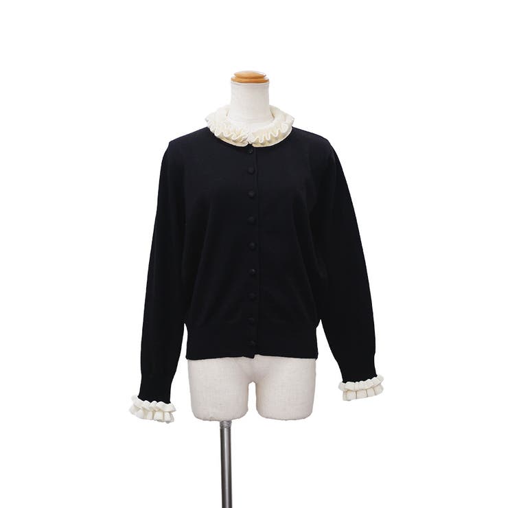 【2025AW新作】配色モチーフニットカーディガン | CLOTHY | 詳細画像36 