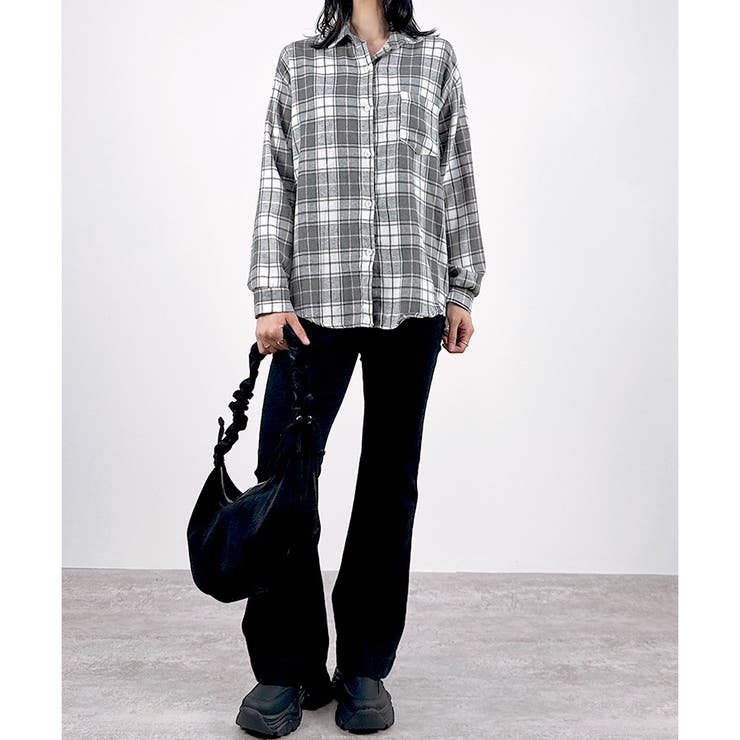 【2025AW新作】起毛チェックシャツ | CLOTHY | 詳細画像10 