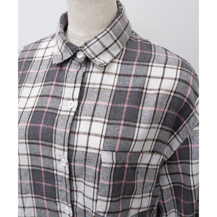 【2025AW新作】起毛チェックシャツ | CLOTHY | 詳細画像16 