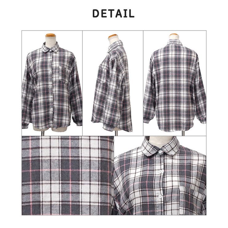 【2025AW新作】起毛チェックシャツ | CLOTHY | 詳細画像18 