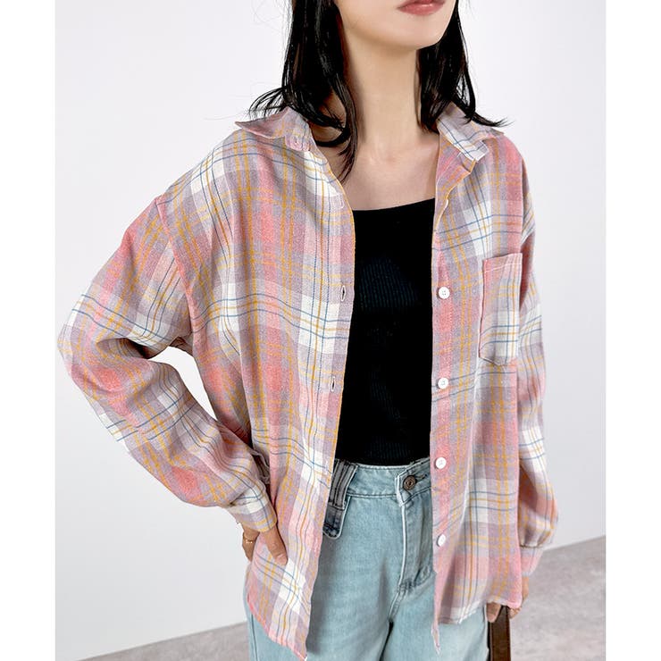 【2025AW新作】起毛チェックシャツ | CLOTHY | 詳細画像2 