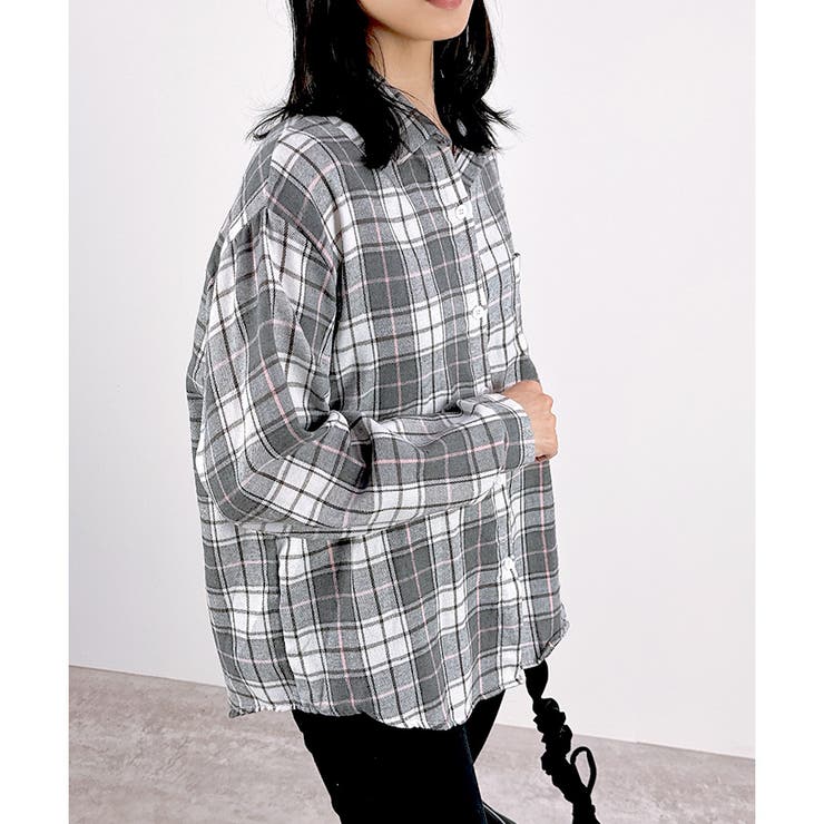 【2025AW新作】起毛チェックシャツ | CLOTHY | 詳細画像8 