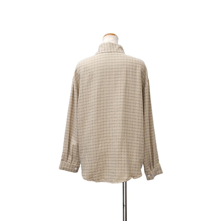 【2025AW新作】グラフチェックシャツ | CLOTHY | 詳細画像15 