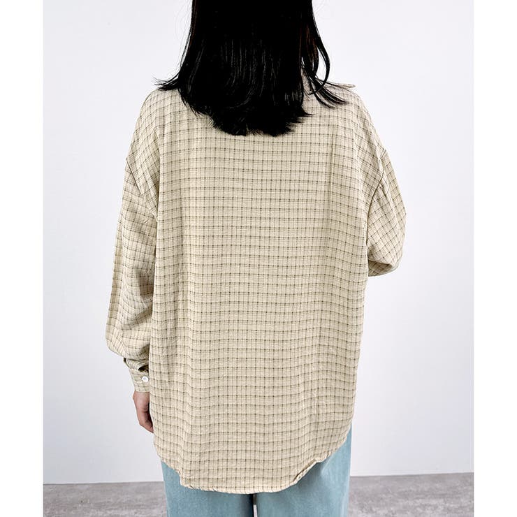 【2025AW新作】グラフチェックシャツ | CLOTHY | 詳細画像4 