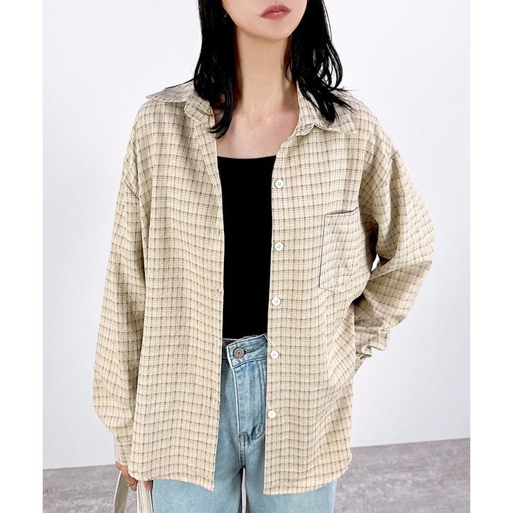 イエロー | 【2025AW新作】グラフチェックシャツ | CLOTHY