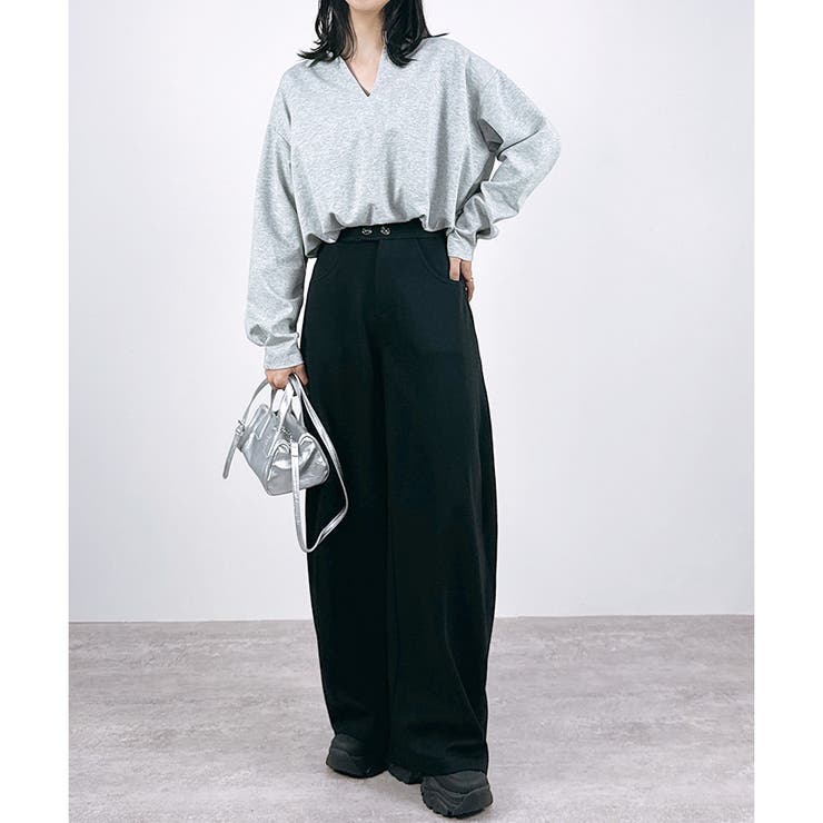 【2025AW新作】ダブルボタンパンツ | CLOTHY | 詳細画像5 