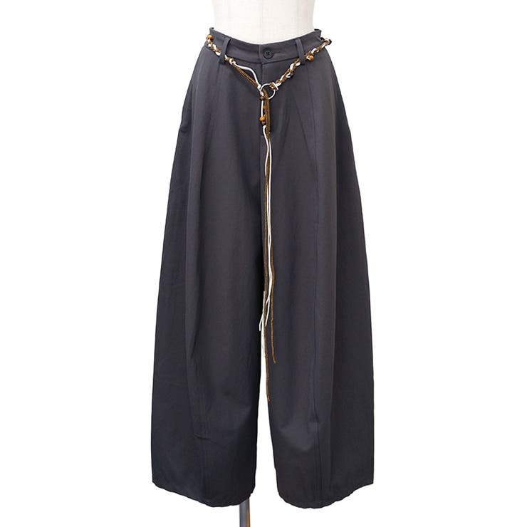 【2025AW新作】ベルト付きワイドパンツ | CLOTHY | 詳細画像13 