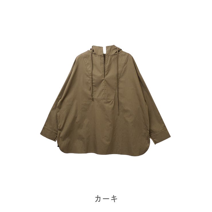 【2025AW新作】スキッパーフード付きシャツ | CLOTHY | 詳細画像10 