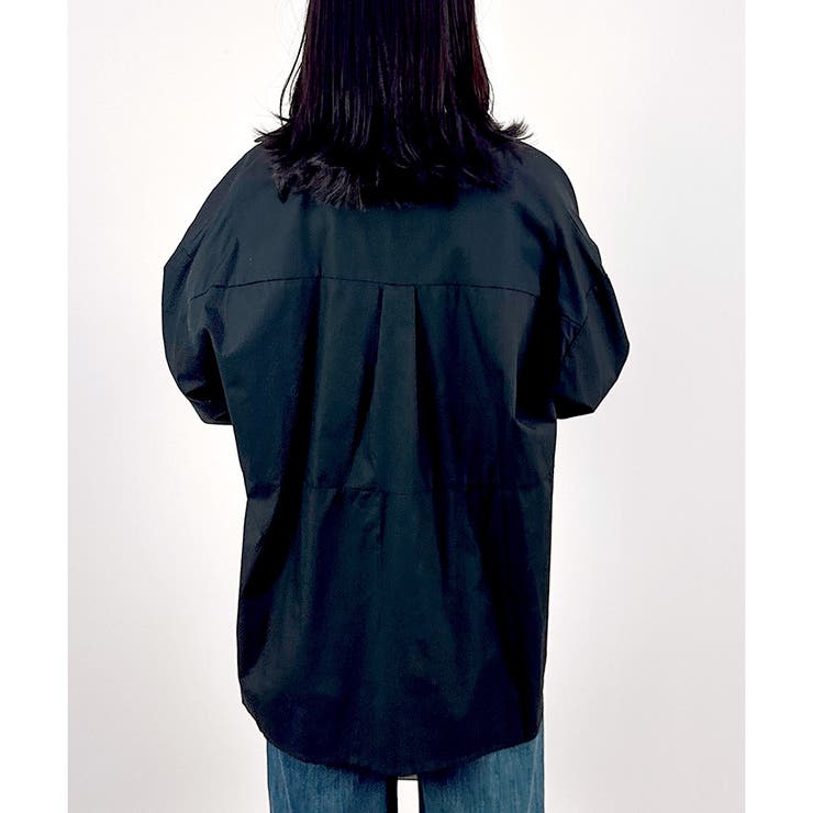 【2025AW新作】ロングテールモノトーンシャツ | CLOTHY | 詳細画像4 