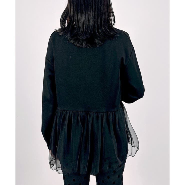 【2025AW新作】チュールレイヤードトップス | CLOTHY | 詳細画像5 