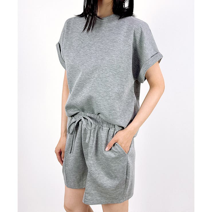 【2025AW新作】半袖スウェットセットアップ | CLOTHY | 詳細画像4 