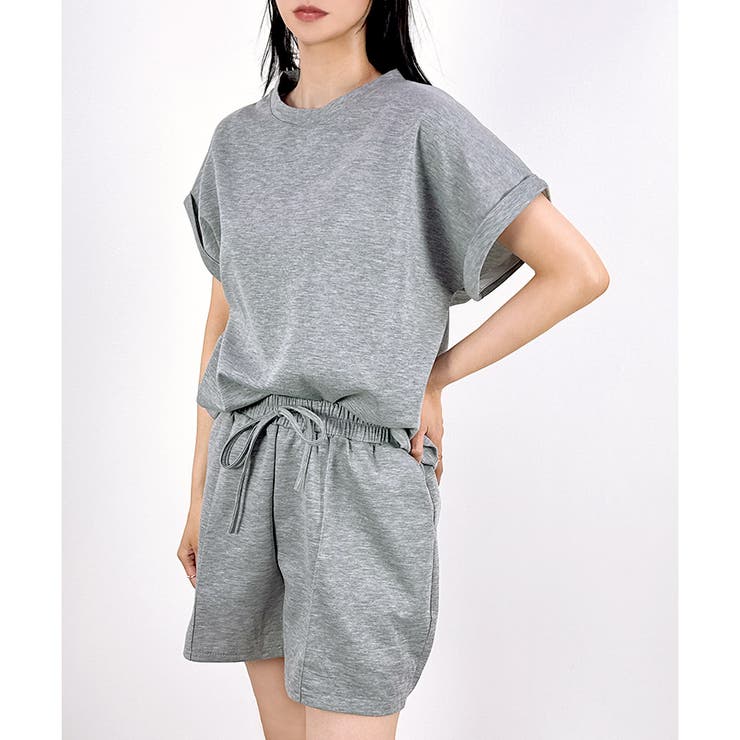 【2025AW新作】半袖スウェットセットアップ | CLOTHY | 詳細画像5 