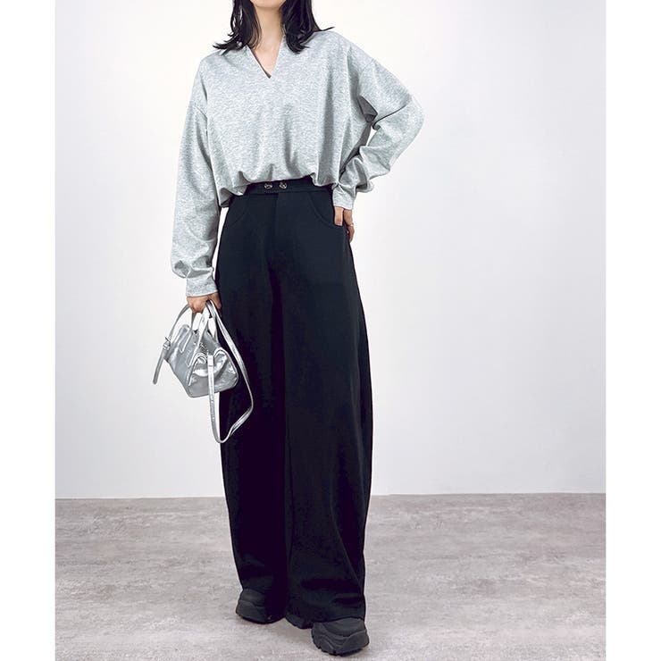 【2025AW新作】裾バルーン襟付きトップス | CLOTHY | 詳細画像11 