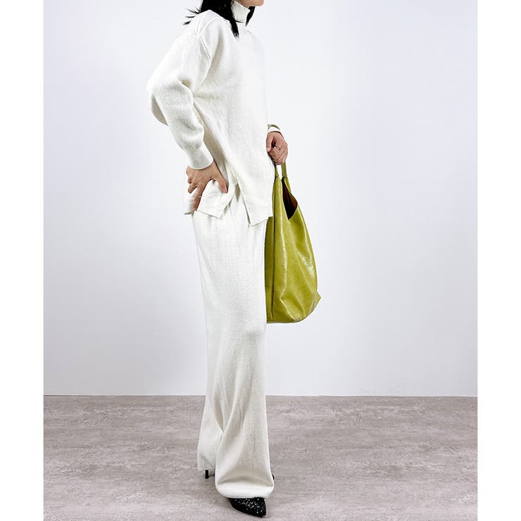 【2025AW新作】ハイネックニットセットアップ | CLOTHY | 詳細画像11 