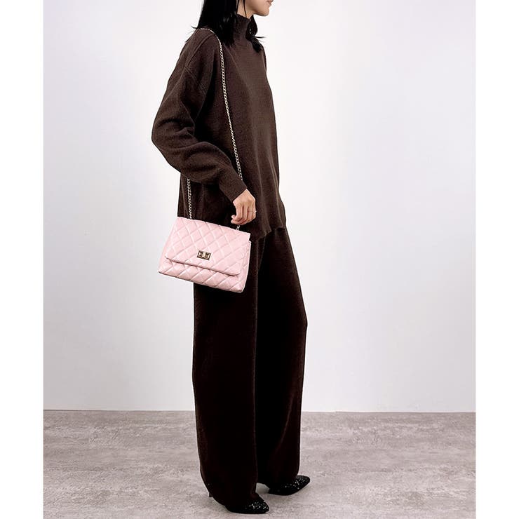 【2025AW新作】ハイネックニットセットアップ | CLOTHY | 詳細画像13 