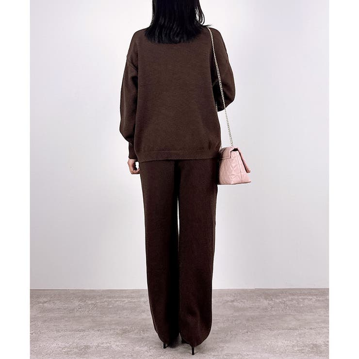 【2025AW新作】ハイネックニットセットアップ | CLOTHY | 詳細画像15 