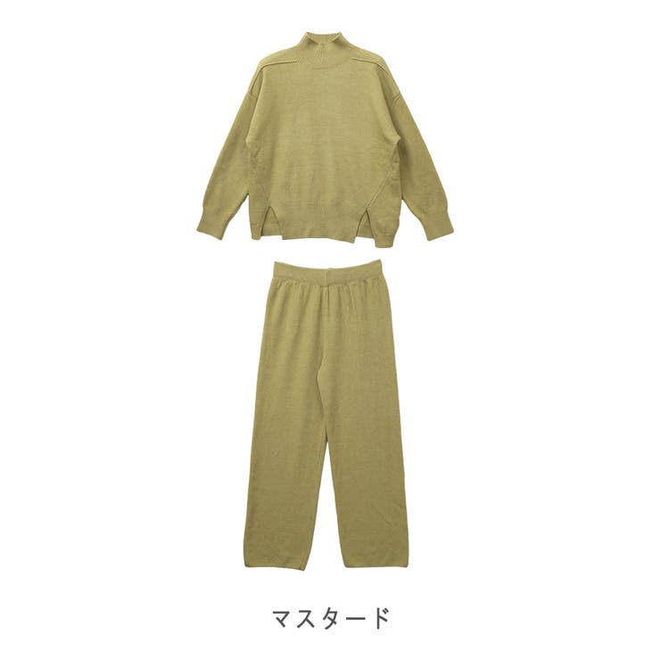 【2025AW新作】ハイネックニットセットアップ | CLOTHY | 詳細画像17 