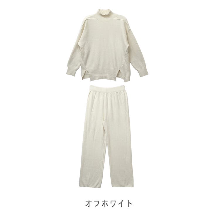 【2025AW新作】ハイネックニットセットアップ | CLOTHY | 詳細画像18 