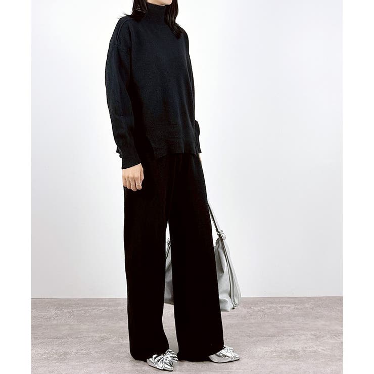 【2025AW新作】ハイネックニットセットアップ | CLOTHY | 詳細画像4 
