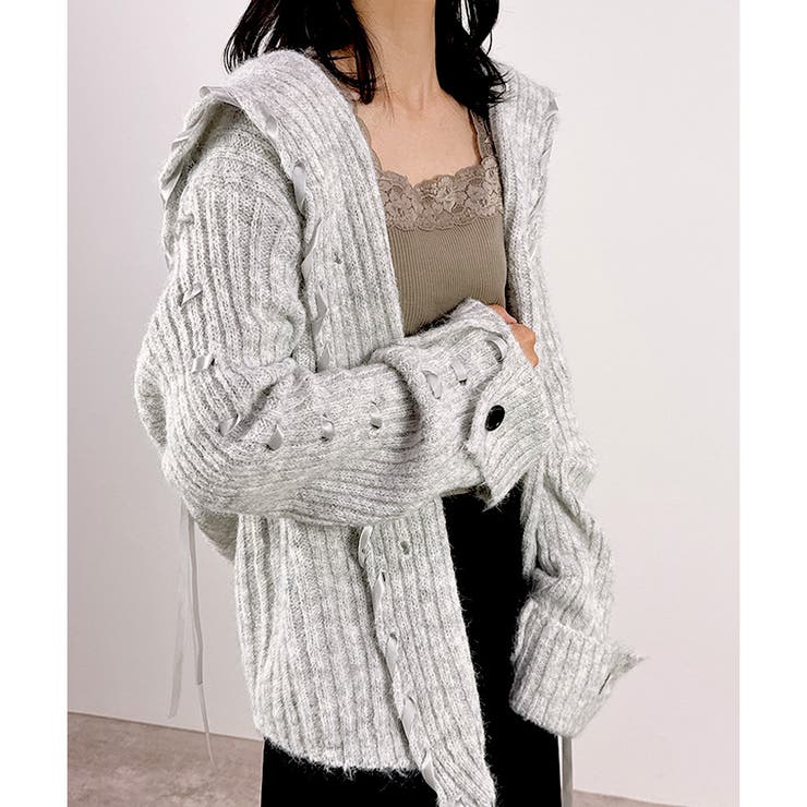 【2025AW新作】セーラーカラー配色リボンカーディガン | CLOTHY | 詳細画像14 