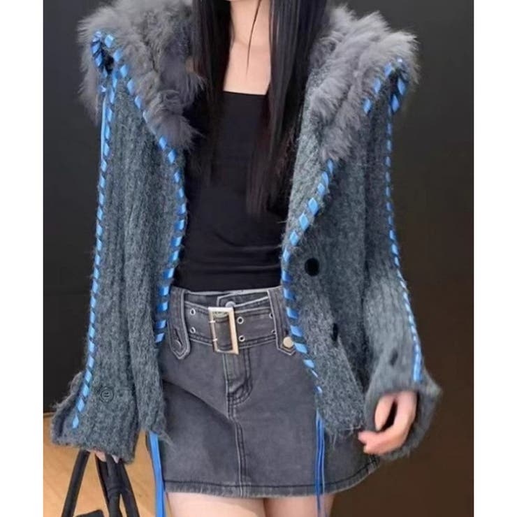 【2025AW新作】セーラーカラー配色リボンカーディガン | CLOTHY | 詳細画像22 