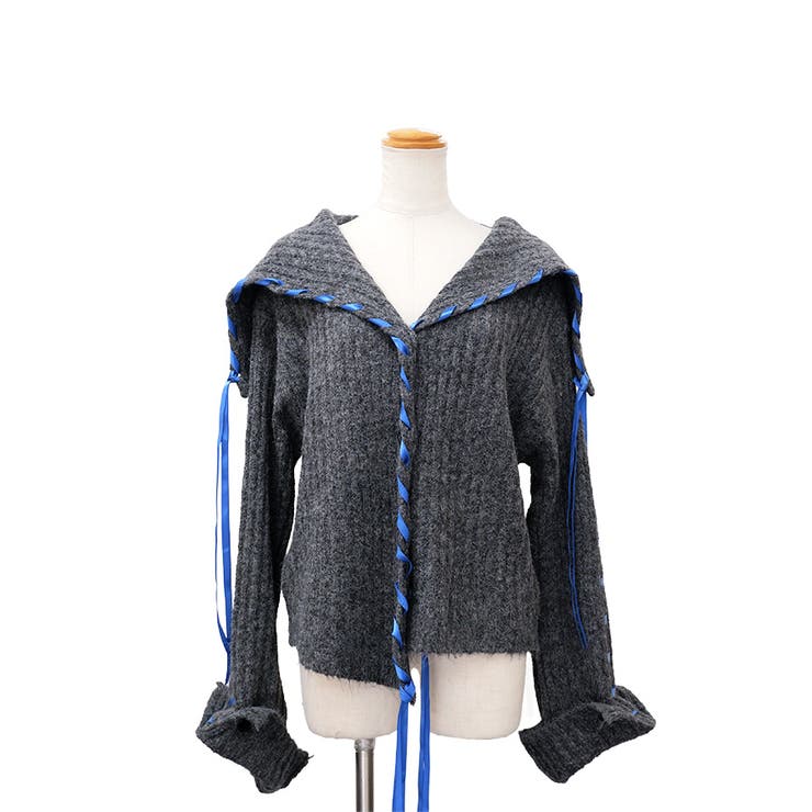 【2025AW新作】セーラーカラー配色リボンカーディガン | CLOTHY | 詳細画像29 