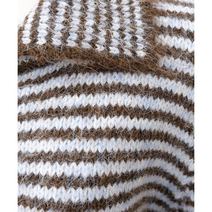 【2025AW新作】ボーダー襟付きカーディガン | CLOTHY | 詳細画像22 