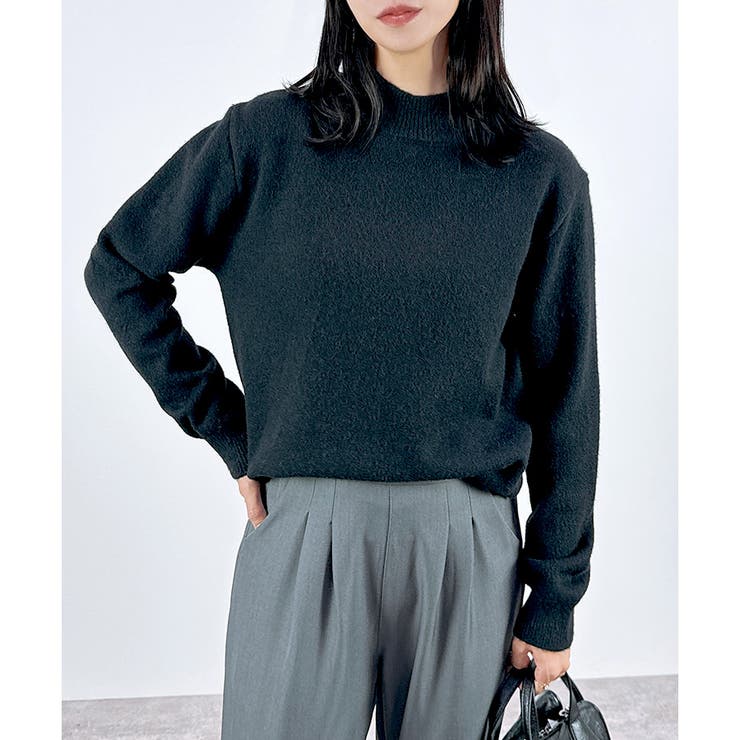 【2025AW新作】ハイゲージハイネックニットトップス | CLOTHY | 詳細画像2 