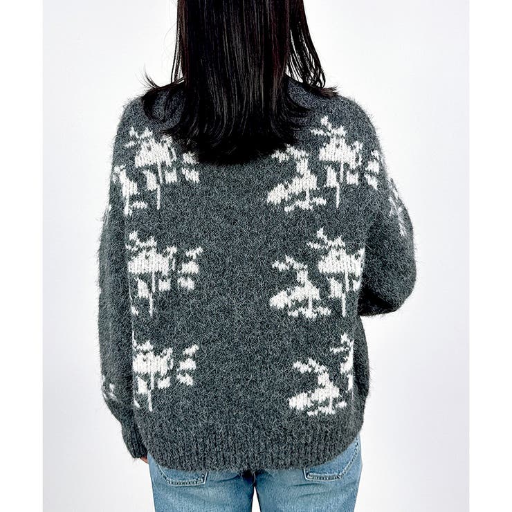 【2025AW新作】レトロノルディック柄カーディガン | CLOTHY | 詳細画像11 