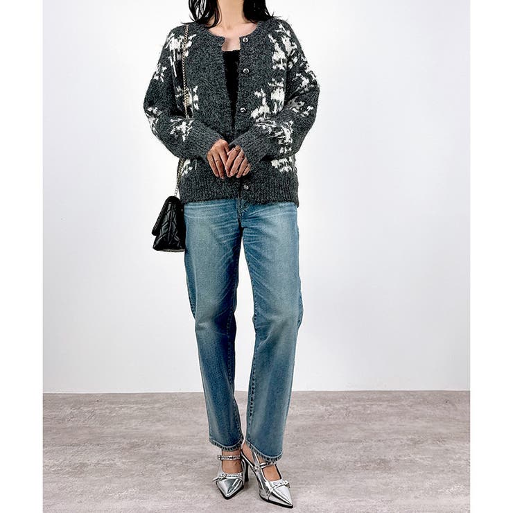 【2025AW新作】レトロノルディック柄カーディガン | CLOTHY | 詳細画像12 