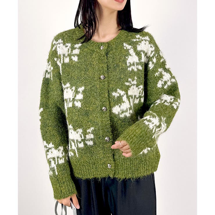 【2025AW新作】レトロノルディック柄カーディガン | CLOTHY | 詳細画像13 