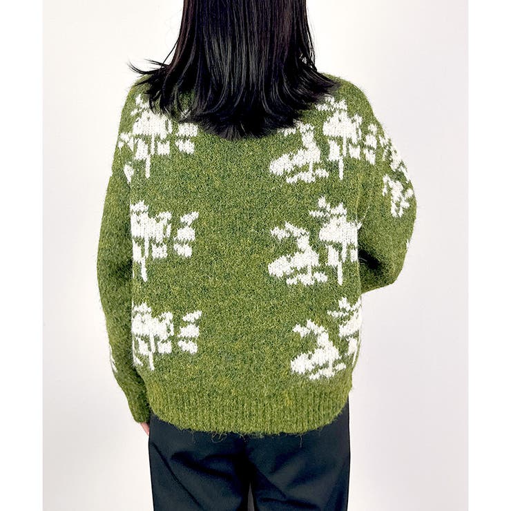 【2025AW新作】レトロノルディック柄カーディガン | CLOTHY | 詳細画像15 