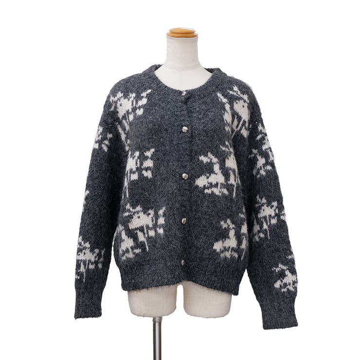 【2025AW新作】レトロノルディック柄カーディガン | CLOTHY | 詳細画像20 