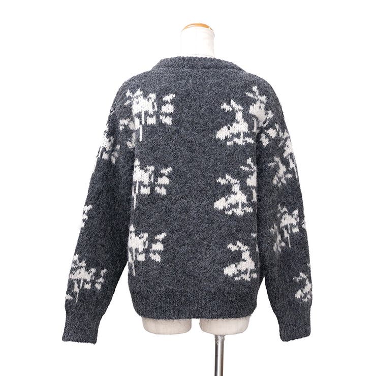 【2025AW新作】レトロノルディック柄カーディガン | CLOTHY | 詳細画像22 