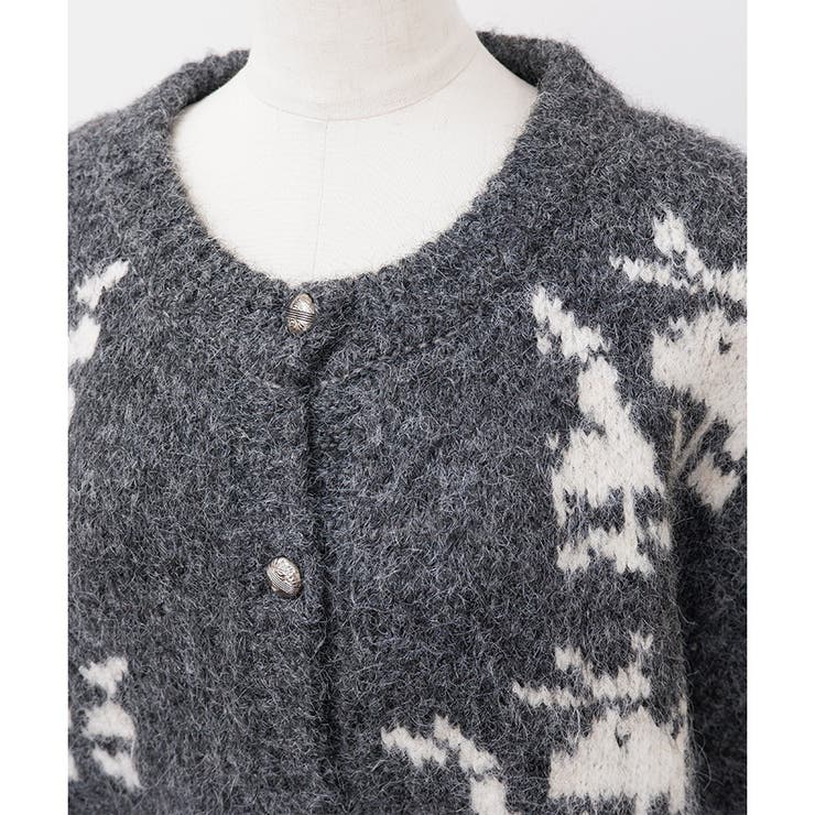 【2025AW新作】レトロノルディック柄カーディガン | CLOTHY | 詳細画像23 