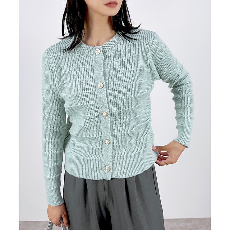 【2025AW新作】モダンリブカラーカーディガン | CLOTHY | 詳細画像11 