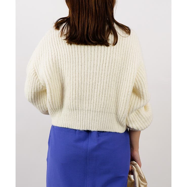 2024AW新作】ボリューム袖ニット[品番：LOSW0008934]｜CLOTHY