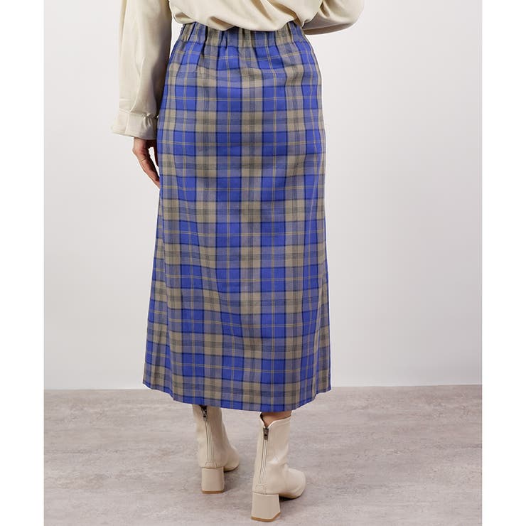 【2025SS新作】チェックナロースカート | CLOTHY | 詳細画像20 