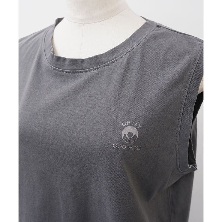 【2026SS新作】バックプリントノースリトップス | CLOTHY | 詳細画像17 