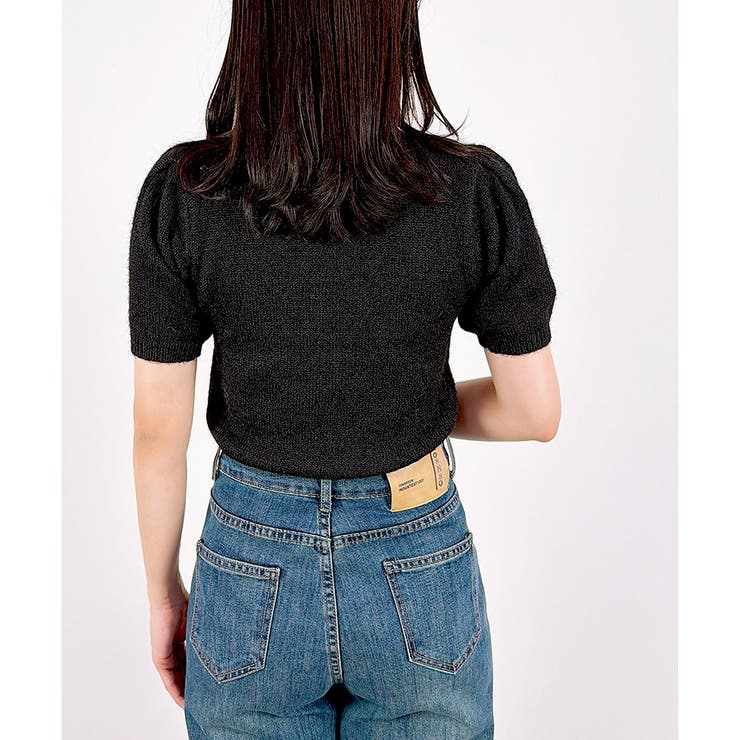 【2026SS新作】ウール混モヘアニットトップス | CLOTHY | 詳細画像5 